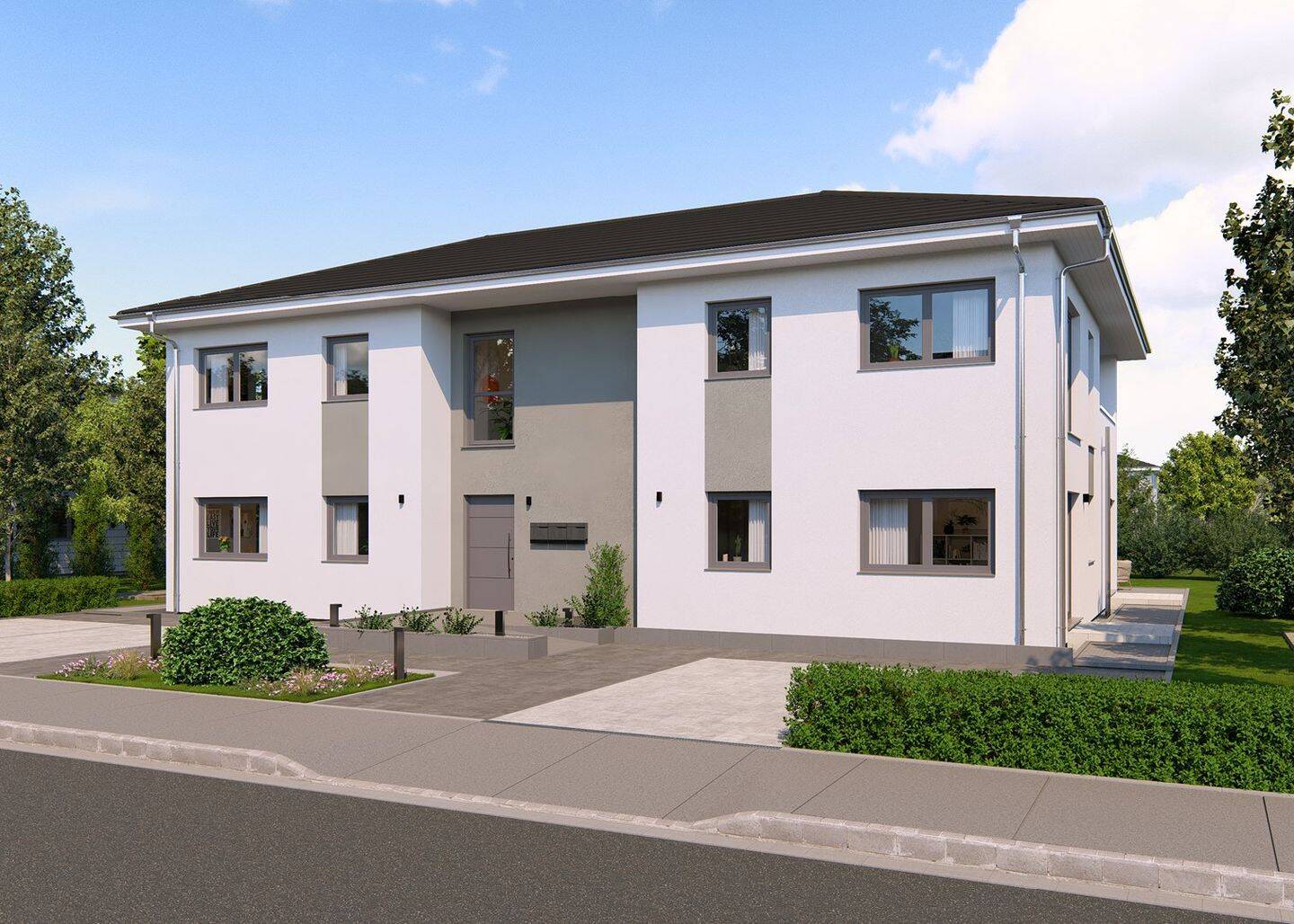 Immobilie in Pfalzgrafenweiler - Mehrfamilien Stadtoase mit Penthouse und Walmdach - massa machts möglich - Bild 3