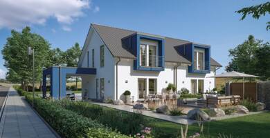 Doppelhaushälfte zum Kauf provisionsfrei 462.388 € 4 Zimmer 113 m² 496 m² Grundstück Bad Doberan Bad Doberan 18209