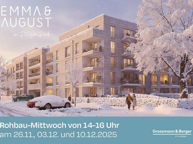 Wohnung zum Kauf - Neubau provisionsfrei 799.000 € 4 Zimmer 106,5 m² 3. Geschoss Niendorfer Weg 11-15 Groß Borstel Hamburg / Groß Borstel 22453