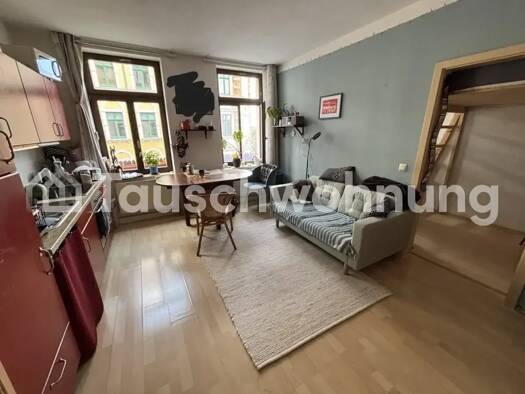 Wohnung zur Miete Tauschwohnung 238 € 1,5 Zimmer 35 m² 2. Geschoss Plagwitz Leipzig 04229