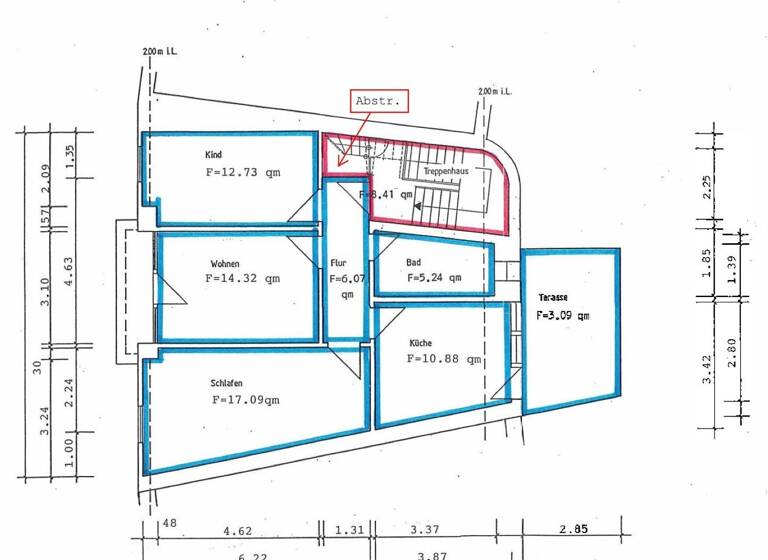 Wohnung zur Miete 780 € 3 Zimmer 69,5 m² Geschoss 3/4 frei ab sofort Mayen 56727