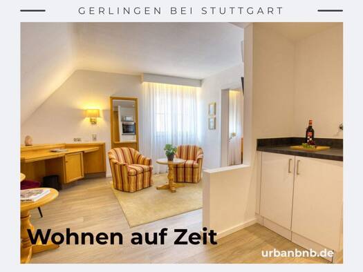 Wohnung zur Miete Wohnen auf Zeit 1.230 € 2 Zimmer 53 m² frei ab sofort Kronengasse 0 Gerlingen 70839