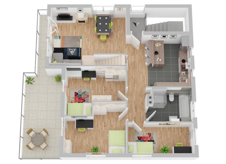 Wohnung zum Kauf 525.000 € 5 Zimmer 184 m²<br/>Wohnfläche 2.<br/>Geschoss Nenningen Lauterstein 73111