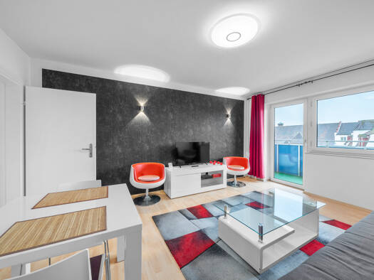 Wohnung zur Miete Wohnen auf Zeit 1.250 € 2 Zimmer 48 m² frei ab sofort Nopitschstraße 102 Gibitzenhof Nürnberg 90441