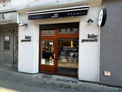 Café/Bar zur Miete 931 € 34 m² Gastrofläche Gotzkowskystraße 34 Moabit Berlin 10555