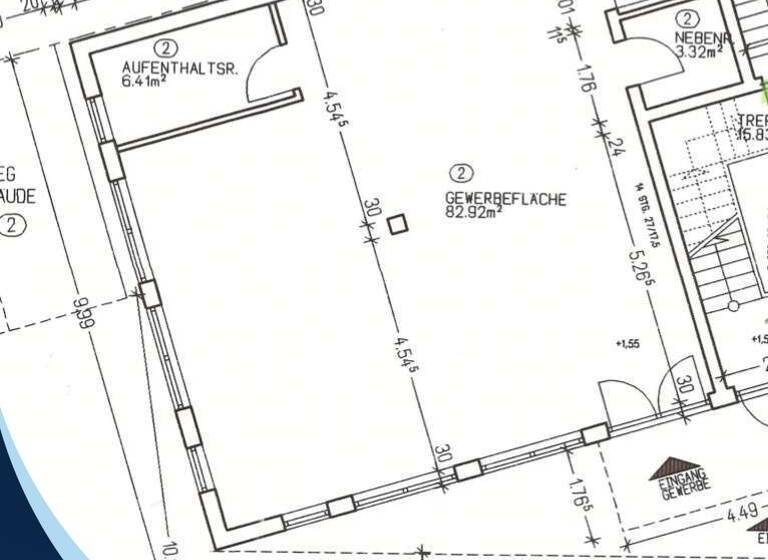 Büro zur Miete provisionsfrei 93 m² Bürofläche Dessauer Straße 85 Roßlau Dessau-Roßlau 06862