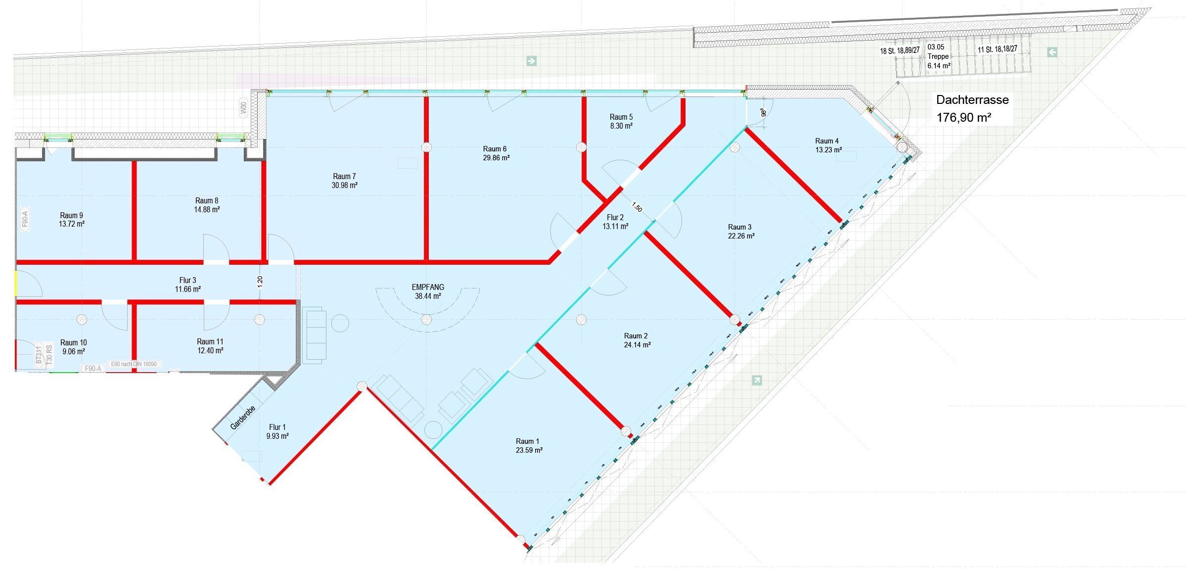 Bürofläche zur Miete 5.120 € 320 m²<br/>Bürofläche Altenheim Neuried 77743