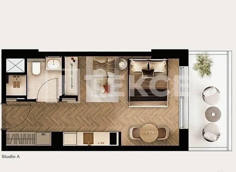 Studio zum Kauf 406.000 € 3 Zimmer 99 m² 1. Geschoss Dubai