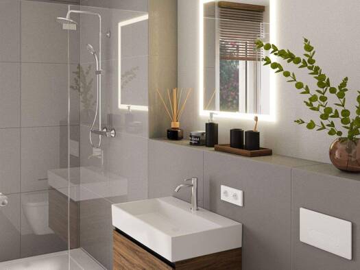 Wohnung zum Kauf - Neubau provisionsfrei 441.500 € 2 Zimmer 53,5 m² 1. Geschoss Freytagstraße 2 Betzenhausen Freiburg im Breisgau 79114