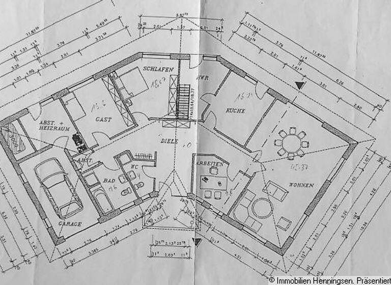 Einfamilienhaus zur Miete 1.450 € 4 Zimmer 168 m² 1.966 m² Grundstück Gelting 24395