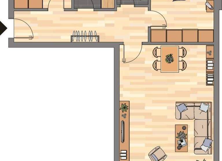 Wohnung zur Miete 599 € 3 Zimmer 66,2 m² 1. Geschoss frei ab 13.03.2026 Holbeinstraße 6a Deichhorst Delmenhorst 27753