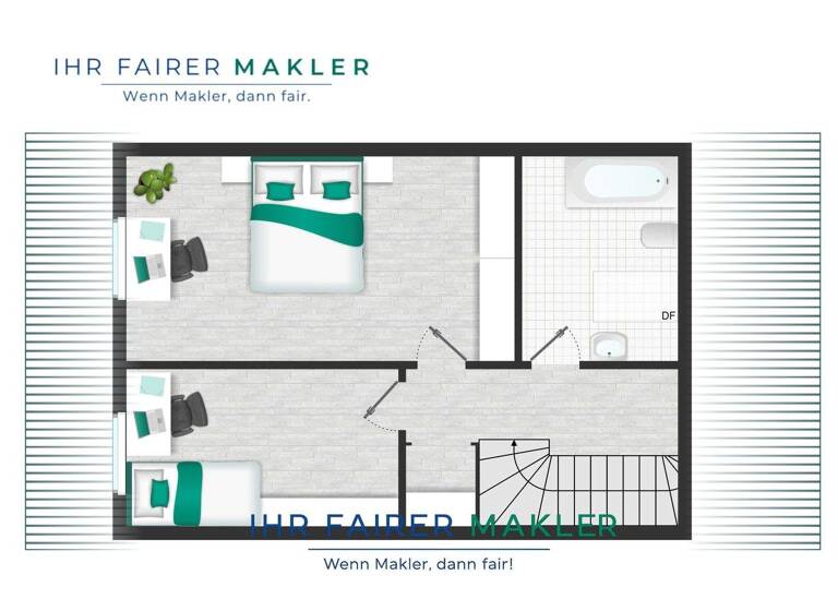 Maisonette zum Kauf 210.000 € 3 Zimmer 74 m² 2. Geschoss Hastedt Bremen 28207