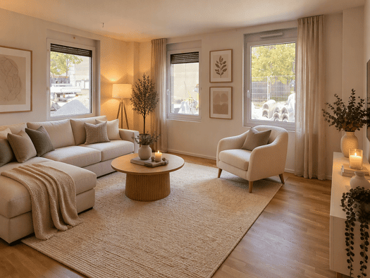 Wohnung zur Miete - Erstbezug 1.105 € 2 Zimmer 60,7 m² EG frei ab 01.03.2027 Schusterinsel Friedlingen Weil am Rhein 79576