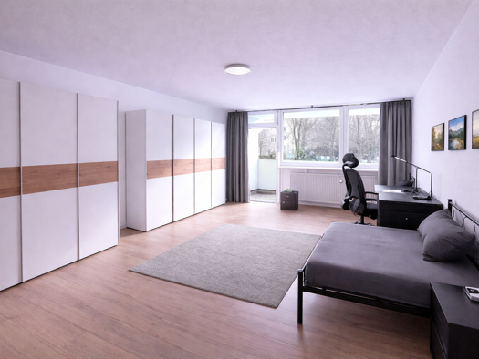 Wohnung zur Miete 600 € 3 Zimmer 70 m² frei ab sofort AM Europakanal 36 Büchenbach Erlangen 91056