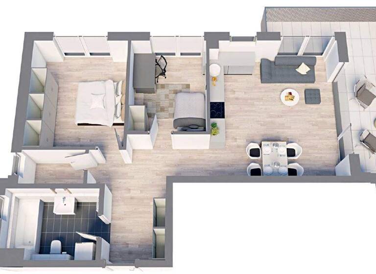 Wohnung zum Kauf - Neubau provisionsfrei als Kapitalanlage geeignet 931.000 € 3 Zimmer 83,4 m² Partenkirchen Garmisch-Partenkirchen 82467