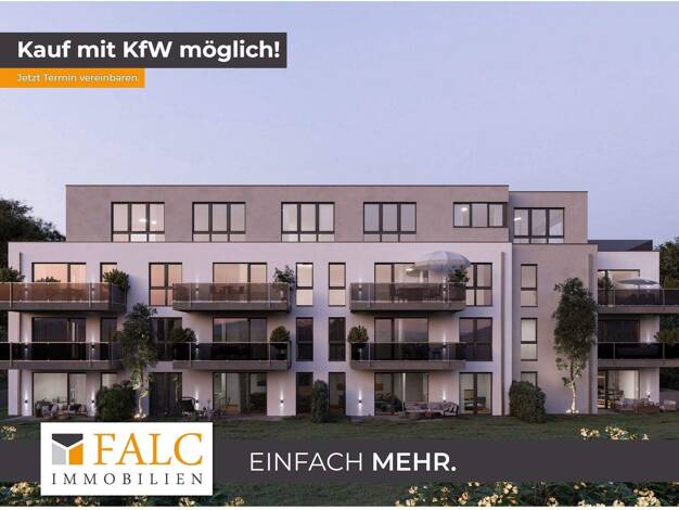 Wohnung zum Kauf - Erstbezug provisionsfrei 558.000 € 3 Zimmer 93,2 m² 1. Geschoss Schlebusch Leverkusen 51375