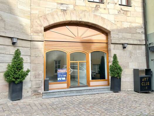 Ladenfläche zur Miete provisionsfrei 1.290 € 3 Zimmer 100 m² Verkaufsfläche Barthstr. 1 Lauf Lauf an der Pegnitz 91207