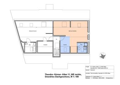 Wohnung zur Miete 275 € 2 Zimmer 41 m² Dachgeschoss frei ab sofort Theodor-Körner-Allee 11 Zittau Zittau 02763