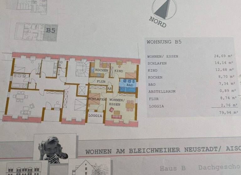 Wohnung zum Kauf 325.000 € 3 Zimmer 79,9 m² Neustadt Neustadt/Aisch 91413