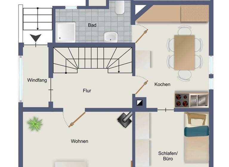 Einfamilienhaus zum Kauf 139.000 € 4 Zimmer 114 m² 235 m² Grundstück Holzhausen Dautphetal 35232