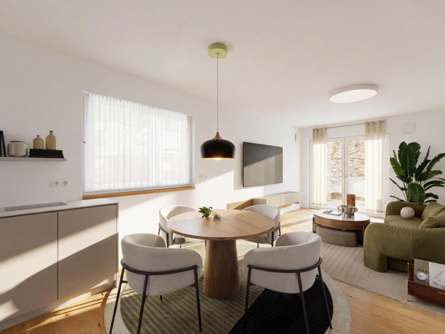 Wohnung zum Kauf - Erstbezug provisionsfrei 309.000 € 2 Zimmer 53 m² EG Ingolstadt 85053