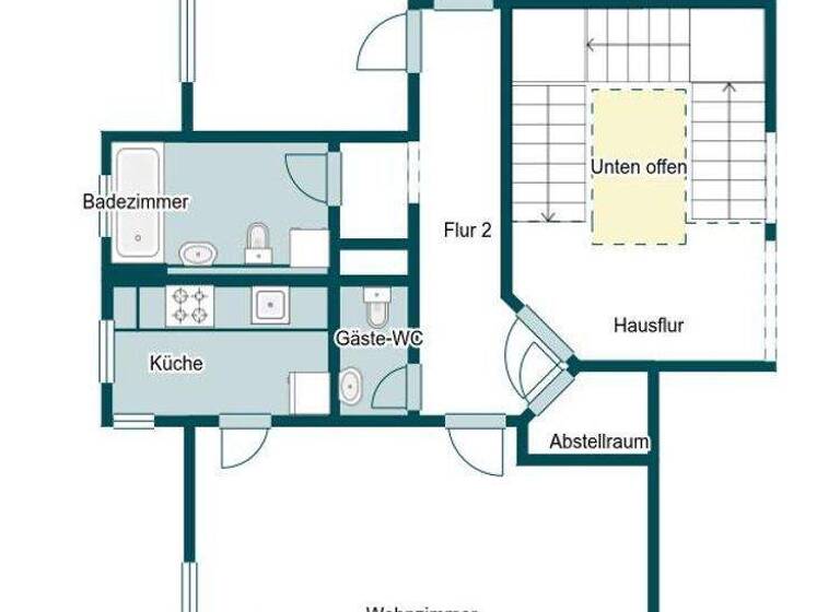 Terrassenwohnung zum Kauf 240.000 € 3 Zimmer 77,1 m² 2. Geschoss Lockwitz Dresden 01259