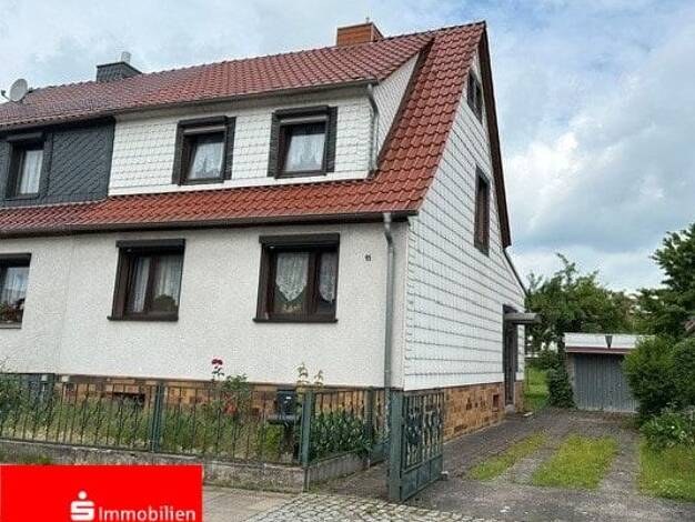 Doppelhaushälfte zum Kauf 126.000 € 4 Zimmer 95 m² 594 m² Grundstück Nordhausen Nordhausen 99734