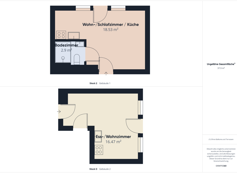 Studio zur Miete 723 € 1 Zimmer 20,9 m² 6. Geschoss frei ab sofort Michaelkirchstraße 21 Mitte Berlin 10179
