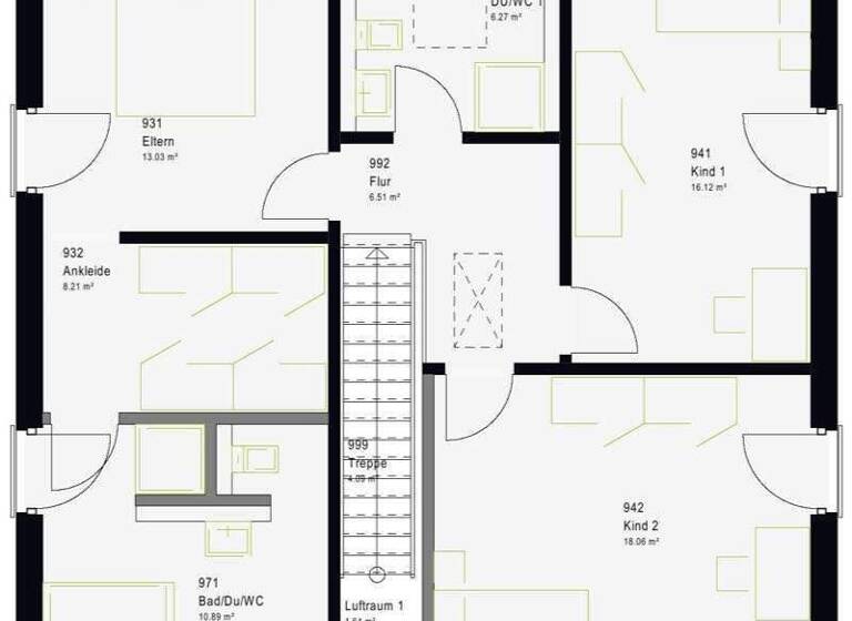 Einfamilienhaus zum Kauf provisionsfrei 297.689 € 5 Zimmer 160 m² 600 m² Grundstück Balhorn Bad Emstal 34308