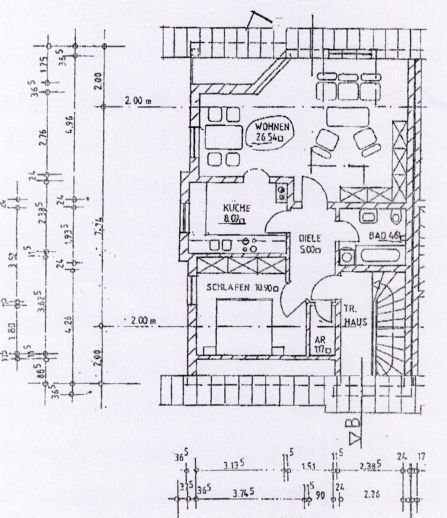 Wohnung zum Kauf 260.000 € 2 Zimmer 54,5 m²<br/>Wohnfläche 2.<br/>Geschoss ab sofort<br/>Verfügbarkeit Marzling Marzling 85417