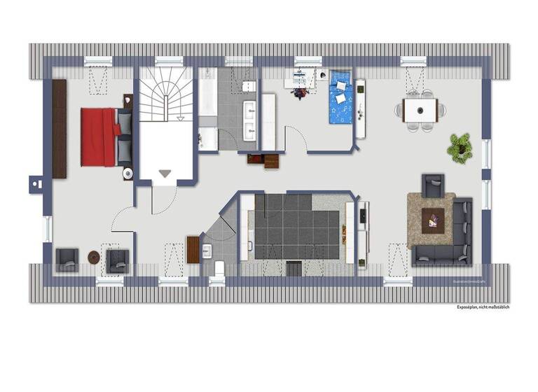 Wohnung zur Miete 1.000 € 3 Zimmer 106 m² 2. Geschoss frei ab 01.04.2026 Vilsbiburg 84137