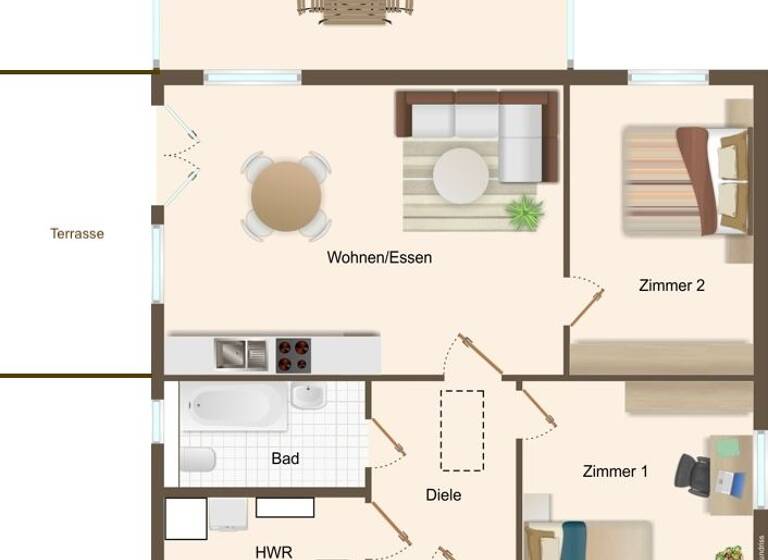 Wohnung zum Kauf 329.000 € 3 Zimmer 84 m²<br/>Wohnfläche Burghausen-Rückmarsdorf Leipzig / Rückmarsdorf 04178