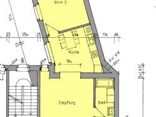 Wohnung zur Miete 900 € 3 Zimmer 113 m² 1. Geschoss Magdeburger Allee 136 Ilversgehofen Erfurt 99086