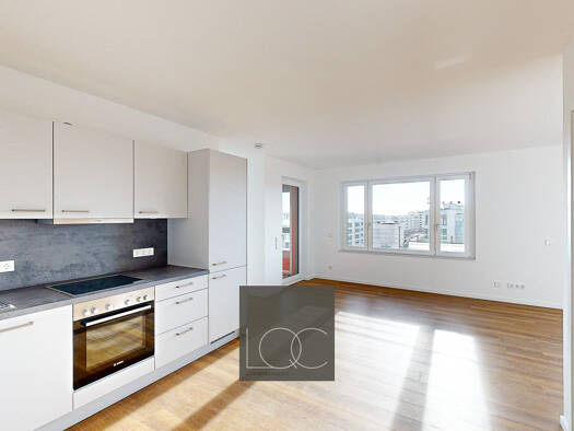 Wohnung zur Miete - Erstbezug 1.130 € 3 Zimmer 87,6 m² 5. Geschoss Rheinallee 11m Süd Ludwigshafen am Rhein 67061