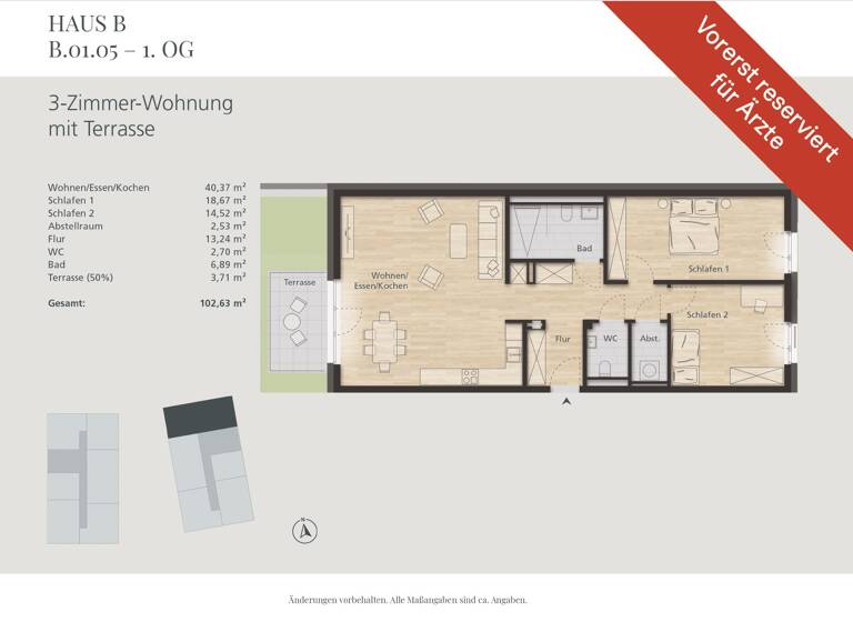 Wohnung zum Kauf 500.834 € 3 Zimmer 102 m²<br/>Wohnfläche 1.<br/>Geschoss Waldshut Waldshut 79761