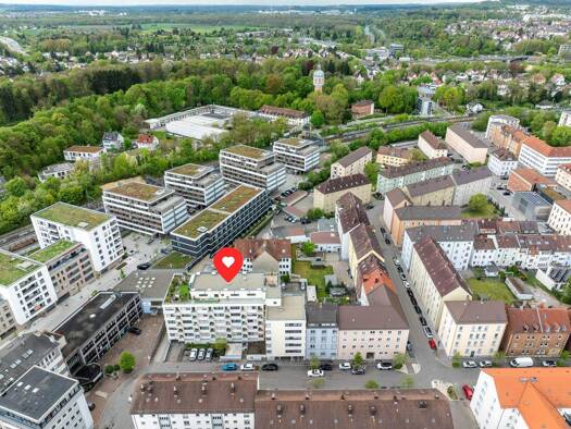 Studio zum Kauf 119.000 € 1 Zimmer 29,9 m² 3. Geschoss Stadtmitte Neu-Ulm 89231