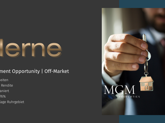 Mehrfamilienhaus zum Kauf provisionsfrei als Kapitalanlage geeignet 1.450.000 € 600 m² 787,4 m² Grundstück Baukau-West Herne 44653