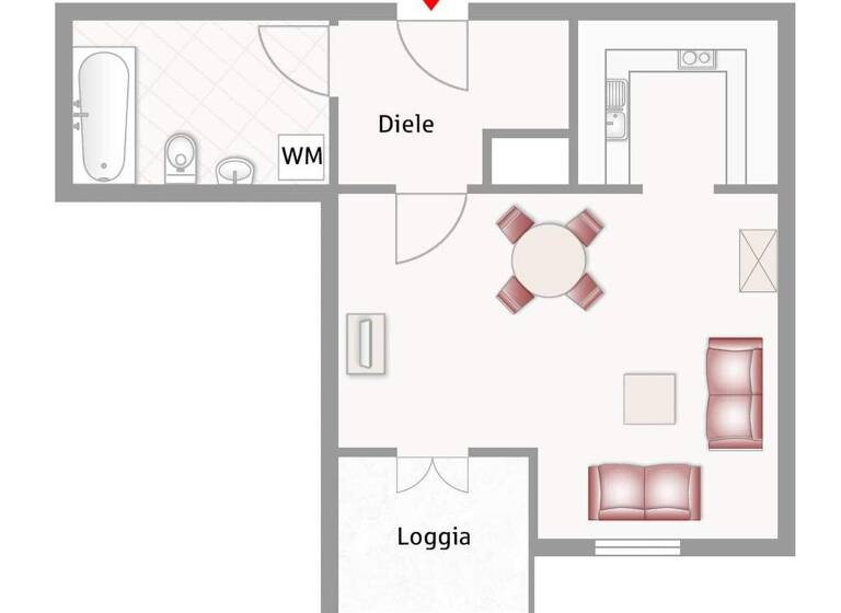 Studio zum Kauf 150.000 € 1 Zimmer 35 m² 1. Geschoss Mitterhart Kolbermoor 83059