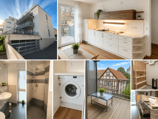 Wohnung zur Miete 468 € 2 Zimmer 37,5 m² 1. Geschoss Riedmauer 2A Arnstadt 99310