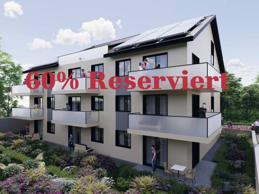 Terrassenwohnung zum Kauf - Erstbezug provisionsfrei 280.500 € 2 Zimmer 61 m² 1. Geschoss Beihingen Freiberg am Neckar 71691