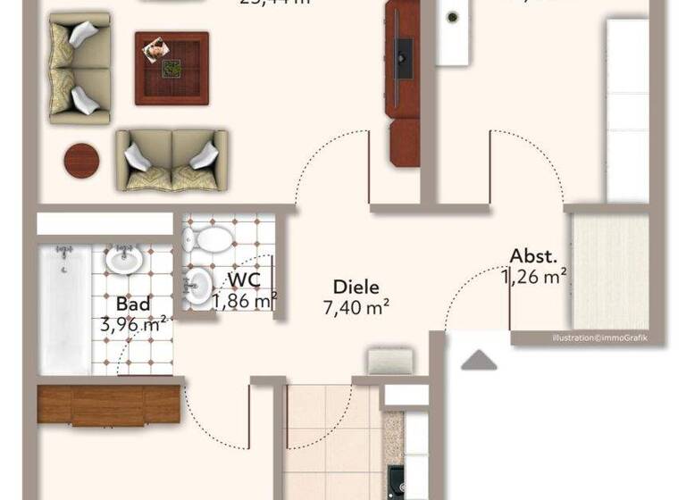 Wohnung zum Kauf 399.000 € 3 Zimmer 85 m² 3. Geschoss Fürstenfeldbruck 82256