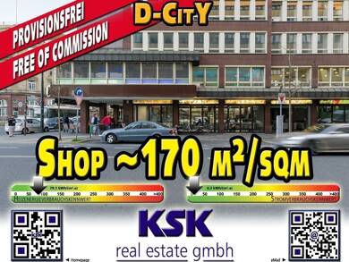 Laden zur Miete provisionsfrei 25 € 170 m² Verkaufsfläche teilbar von 120 m² bis 170 m² Stadtmitte Düsseldorf 40210