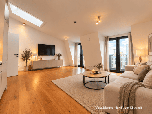 Wohnung zur Miete 1.890 € 2 Zimmer 54,3 m² 7. Geschoss Ludwigsvorstadt-Isarvorstadt München 80331