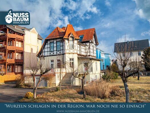 Wohnung zur Miete 545 € 2 Zimmer 45 m² 2. Geschoss Otto-Nuschke-Straße 1 West Rudolstadt 07407