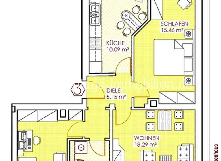 Wohnung zum Kauf 189.000 € 3 Zimmer 69 m²<br/>Wohnfläche EG<br/>Geschoss Mickten Dresden 01139
