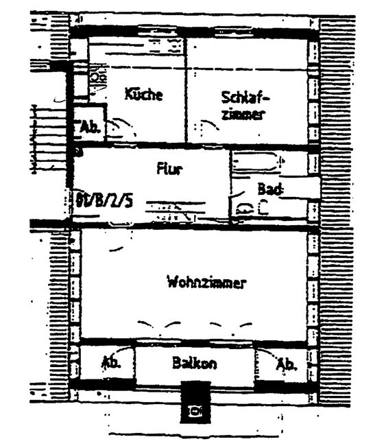 Wohnung zur Miete 555 € 3 Zimmer 89,4 m²<br/>Wohnfläche Johannes-Brahms-Straße 15 Burg Burg 39288