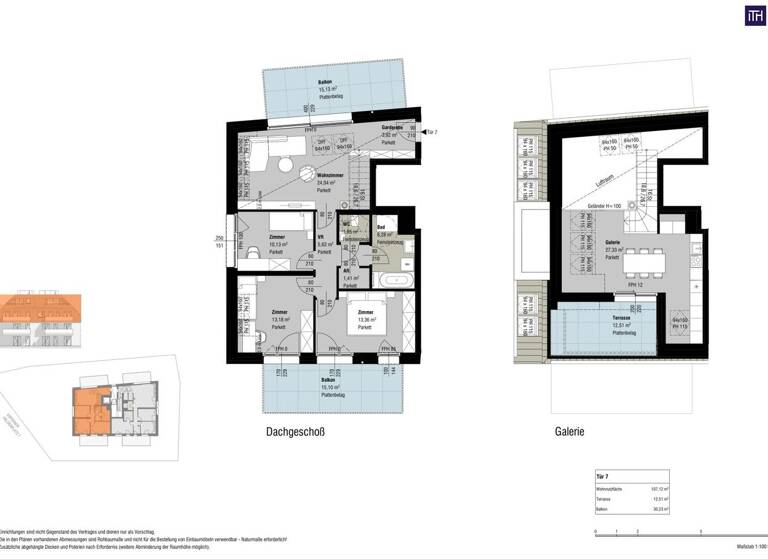 WG-Zimmer zum Kauf - Erstbezug 681.590 € 5 Zimmer 107,1 m² 2. Geschoss Asperner Heldenplatz Wien 1220