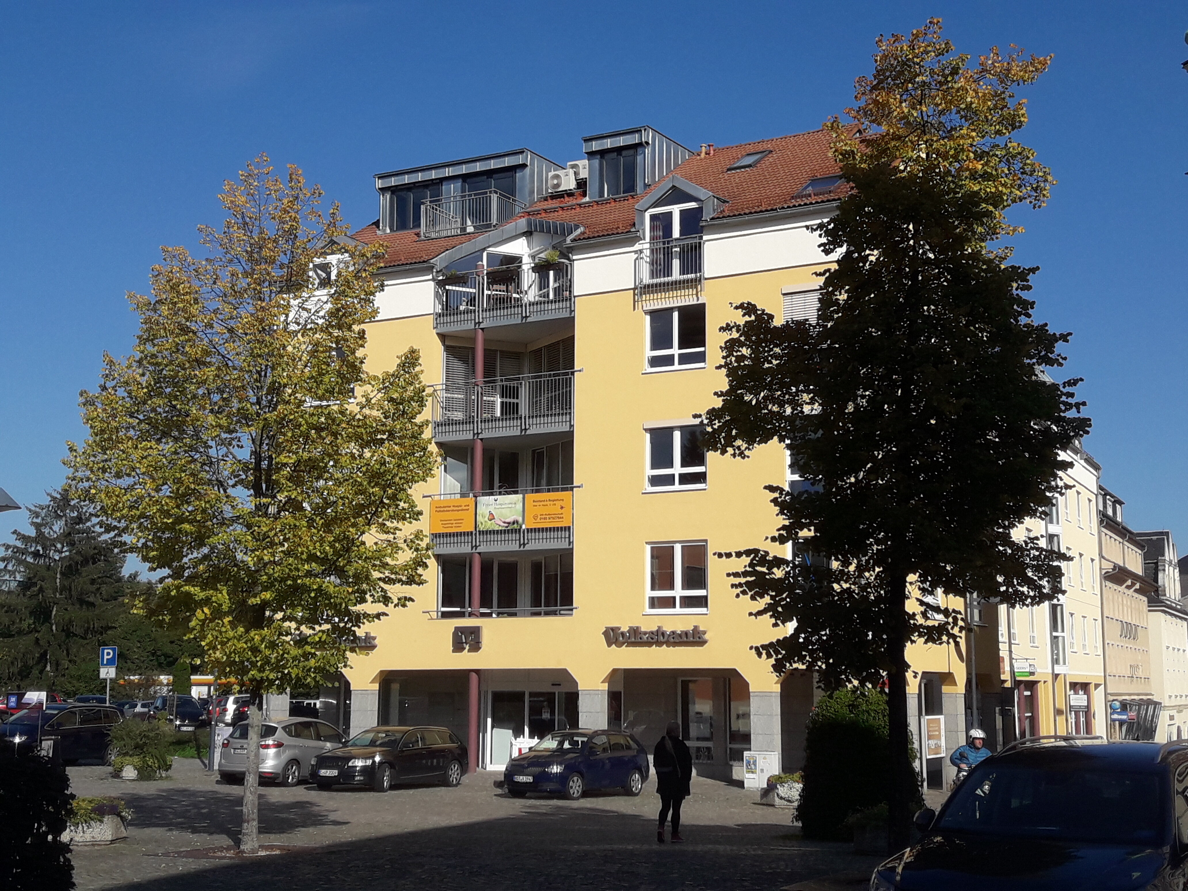 Wohnung zur Miete 280 € 2 Zimmer 44,4 m²<br/>Wohnfläche 2.<br/>Geschoss Johannisplatz 4 Limbach-Oberfrohna Limbach-Oberfrohna 09212