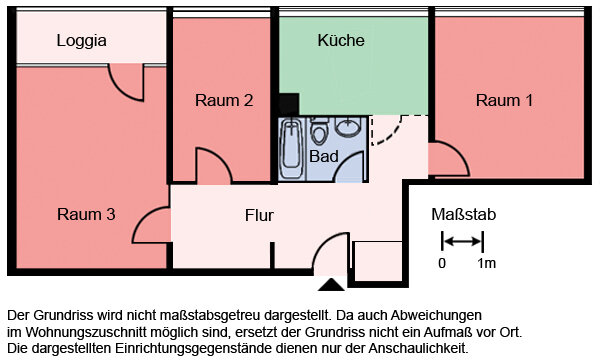 Wohnung zur Miete 669 € 3 Zimmer 79 m²<br/>Wohnfläche 2.<br/>Geschoss Max-Brod-Straße 27 Scharnhorst - Ost Dortmund 44328