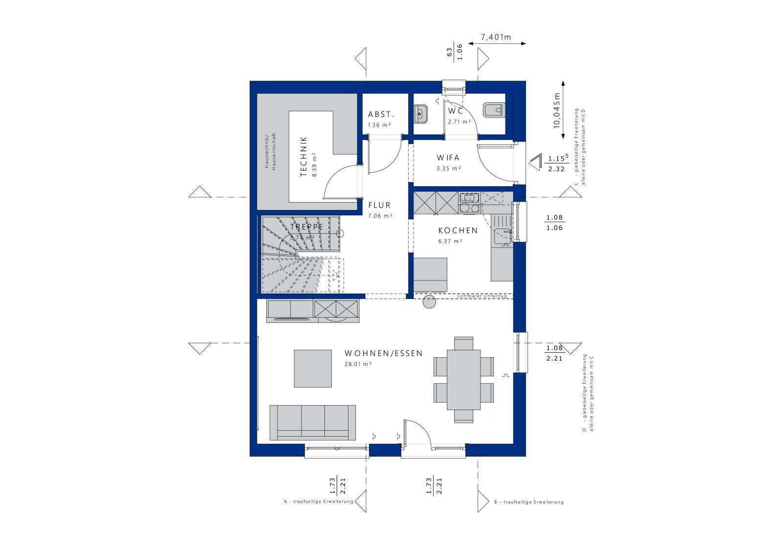 Haus zum Kauf 569.600 € 4 Zimmer 122 m²<br/>Wohnfläche 300 m²<br/>Grundstück Bernbach Freigericht 63579